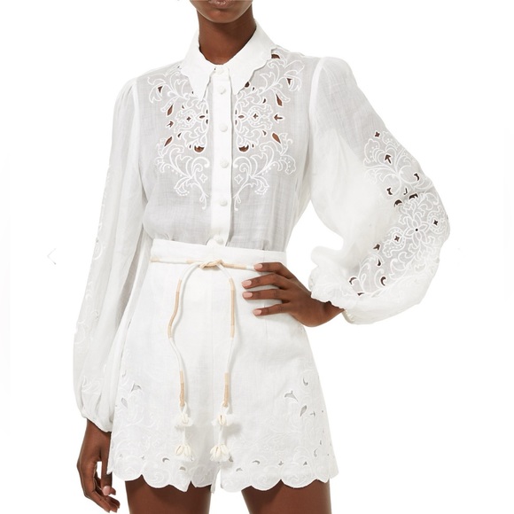 Zimmermann Pants - Zimmermann Nina Shorts Size Zimmermann 2